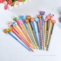 cartoon printing christmas fancy pencils